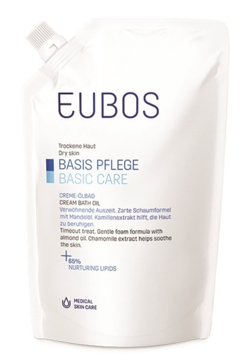 EUBOS OLIO BAGNO RICAR 400ML