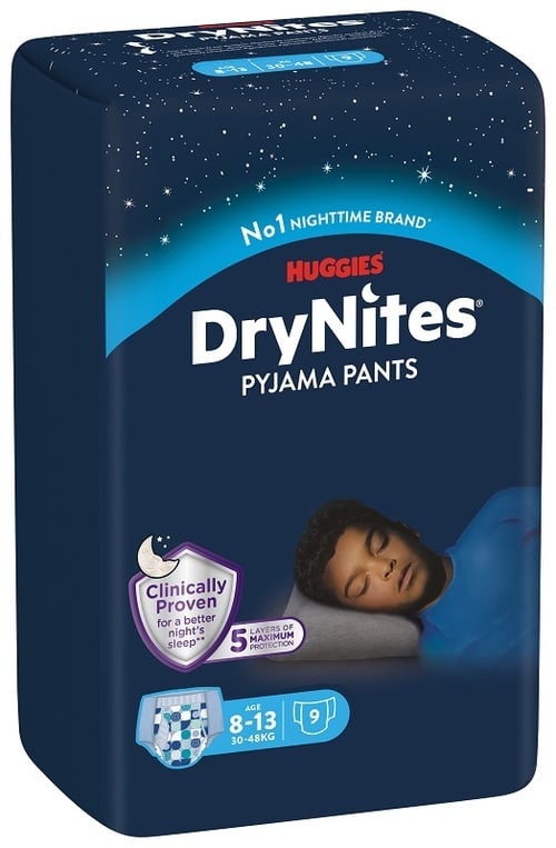 HUGGIES DRYNITES BOY 27/57KG 9PZ