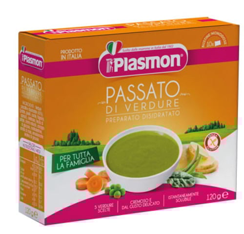 PLASMON PASSATO DRY VERDURA 10BS