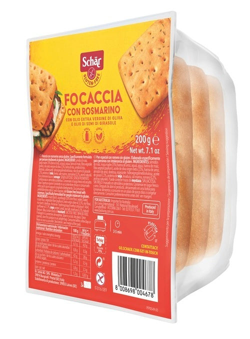 SCHAR FOCACCIA ROSMARINO 200G