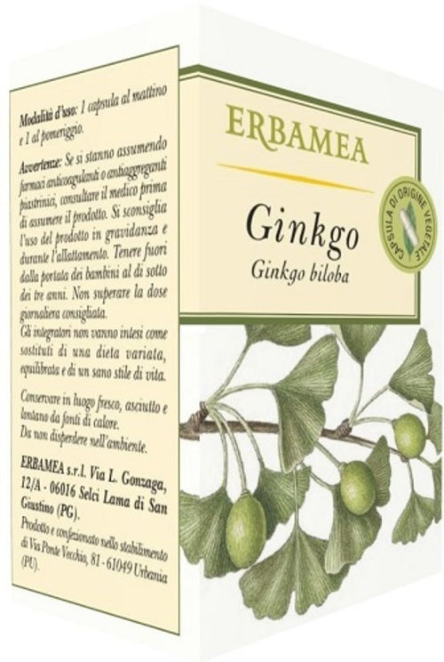 GINKGO 50CPS VEGETALI ERBAMEA