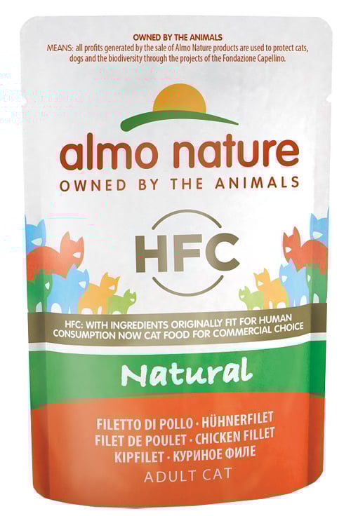 ALMO CAT NATURE 55 GR FILETTO