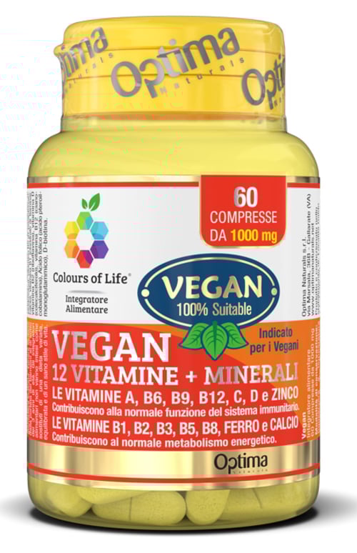VEGAN 12 VIT+MIN 60CPR