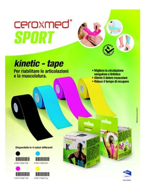CEROXMED-SPORT KINETIC TAPE BL