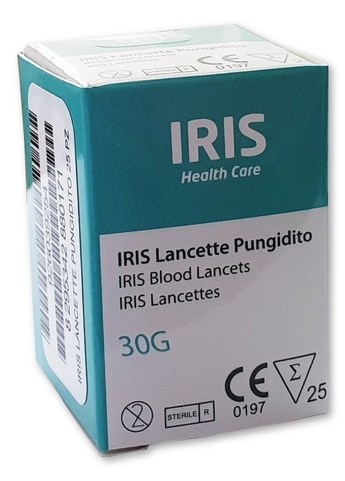 IRIS LANCETTE PUNGIDIT STER 25PZ