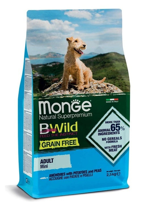 MONGE DOG GRAIN MINI ACC/PAT/P