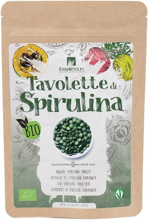 TAVOLETTE DI SPIRULINA BIO