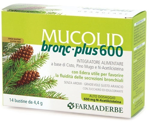 MUCOLID BRONC 600PLUS 14BUST FDR
