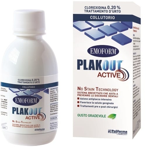 PLAK OUT ACTIVE CLOR 0,20%