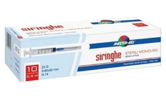 MASTER AID SIRINGA 2,5ML 10PZ