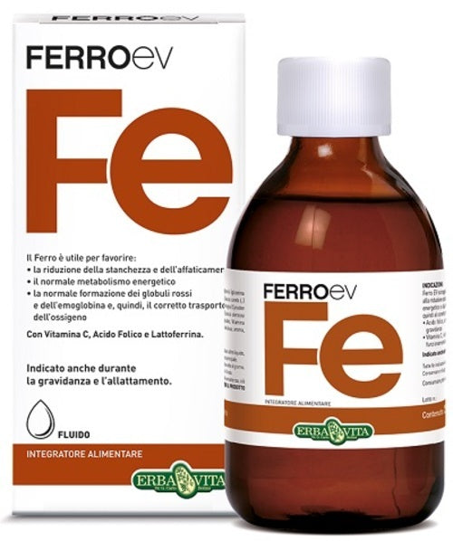 FERRO EV SCIROPPO 250ML ERBAVI