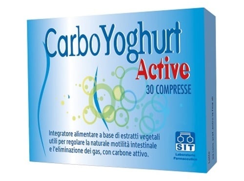 CARBOYOGHURT ACTIVE 30CPR