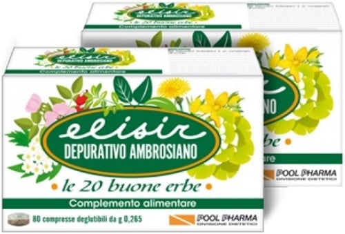 ELISIR DEPURATIVO AMBROS 80CPR