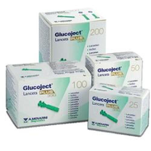 GLUCOJECT LANCETS PLUS G33 100PZ