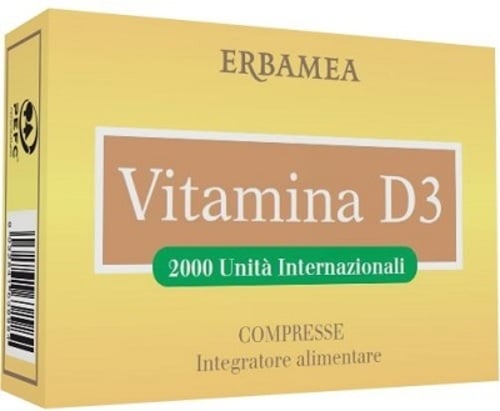 VITAMINA D3 90CPR S/GL ERBAMEA
