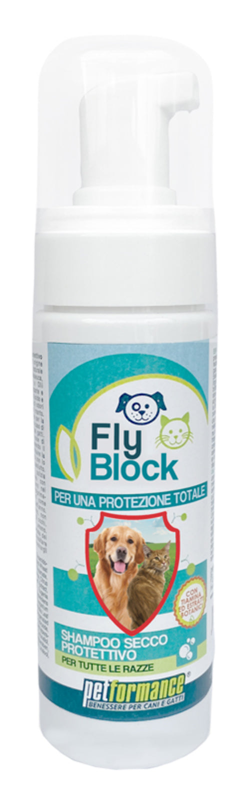 FLYBLOCK SHAMPOO SEC CANI/GAT