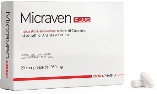 MICRAVEN PLUS 20CPR 1030MG