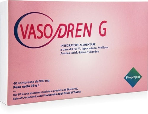 VASODREN G 40CPR 500MG