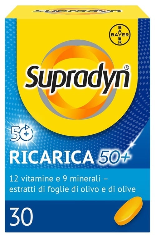 SUPRADYN RICARICA 50+ 30CPR