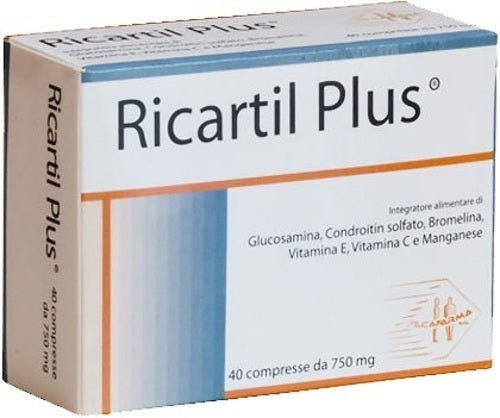 RICARTIL PLUS 40CPR 900MG