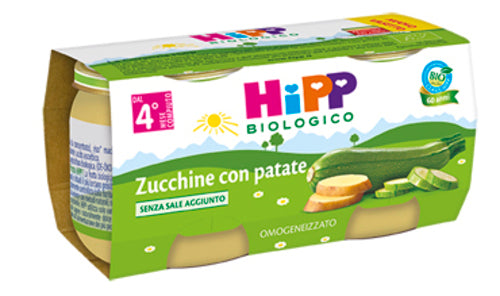 HIPP BIO OMOG ZUCCH PAT 2X80G