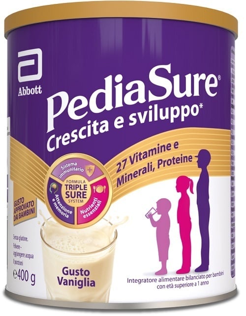 PEDIASURE CRE&SVI RINF VAN400G