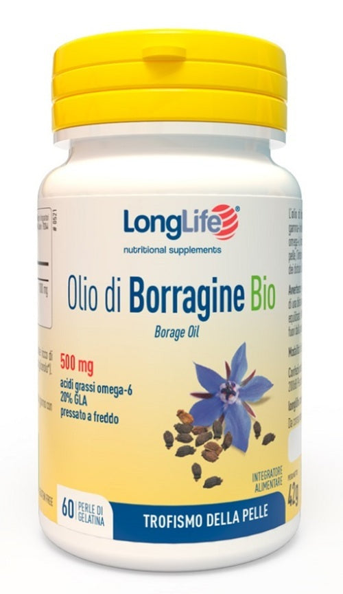 LONGLIFE OLIO BORRAG BIO 60PRL