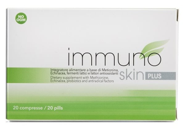 IMMUNO SKIN PLUS 20CPR 1G