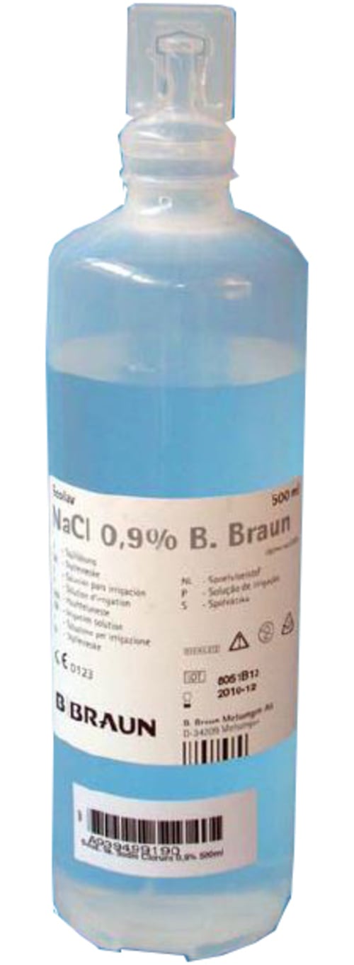 SOD C0,9%*IV 500ML BOTT.PLASTICA