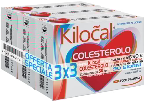KILOCAL COLESTEROLO 30CPR