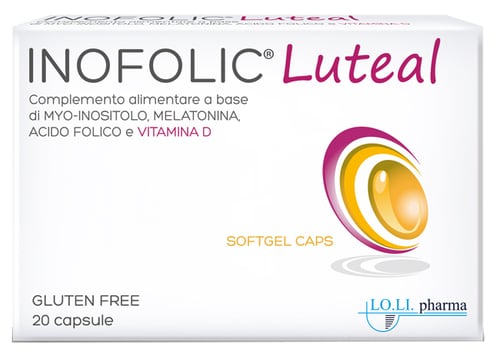 INOFOLIC LUTEAL 20CPS MOLLI