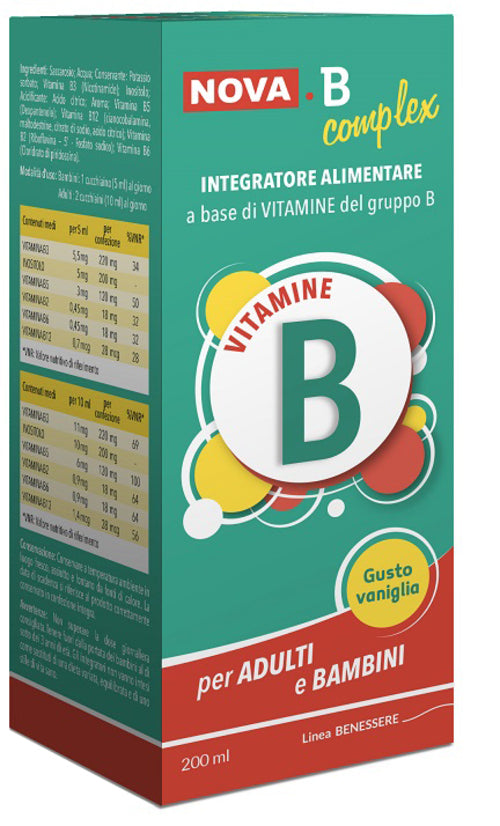 NOVA B COMPLEX SCIR 200ML (VAN