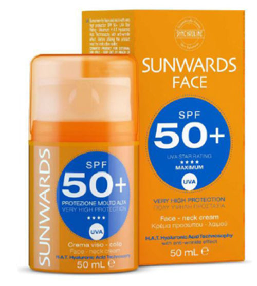 SUNWARDS FACE CREAM SPF50+
