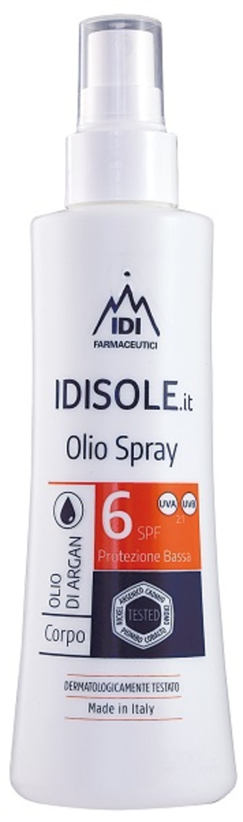IDISOLE SPF6 OLIO CORPO 200ML