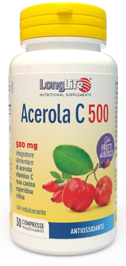 LONGLIFE ACEROLA C500 FRUT BOS