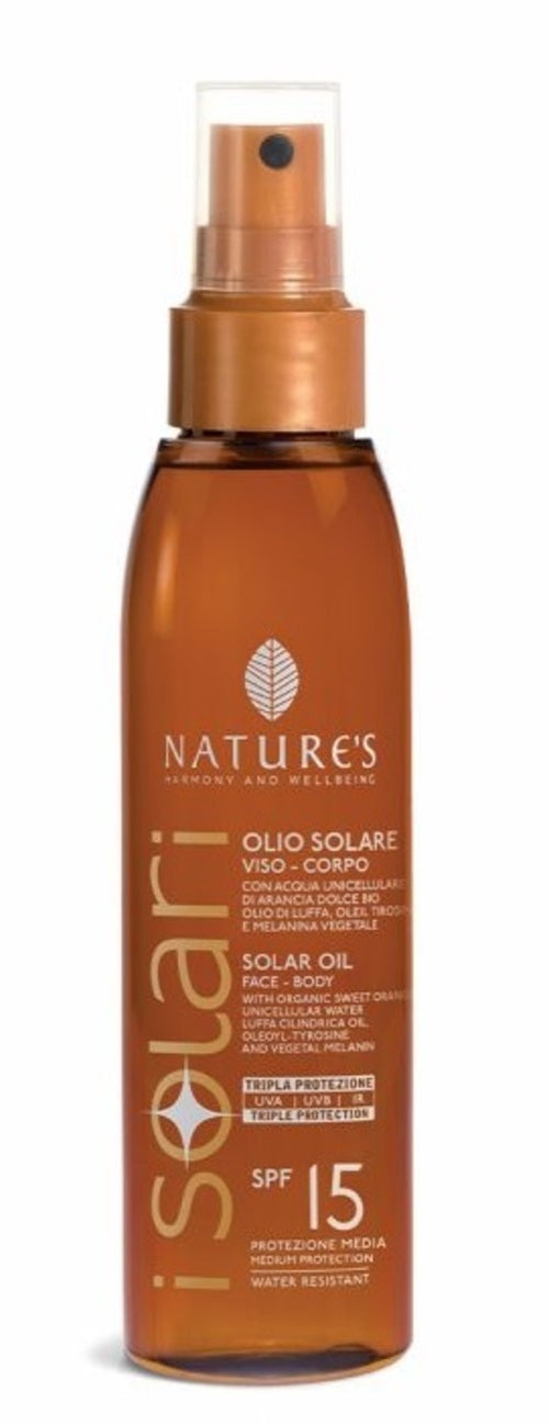 SOLARI NATURES OLIO SOL SPF15