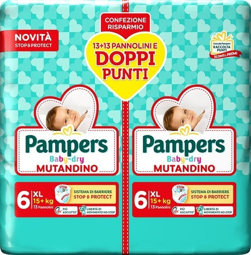 PAMPERS BD MUT XL DUO 26PZ