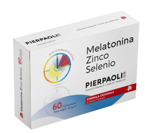 MELATONINA ZN/SE PIERPAOLI 60C