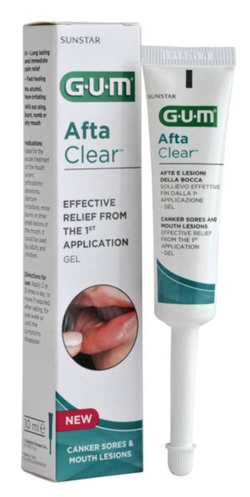 GUM AFTACLEAR GEL 10ML 2400