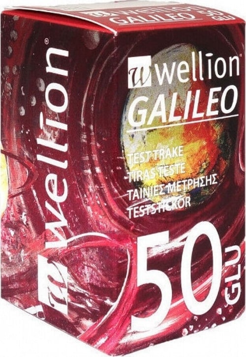 WELLION GALILEO STRIPS 25 GLIC