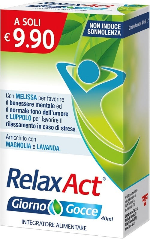 RELAX ACT GIORNO GTT 40ML F &