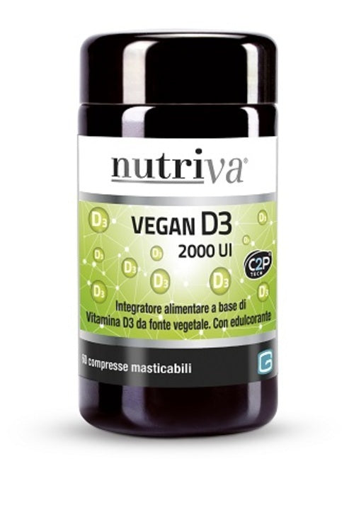 NUTRIVA VEGAN D3 60CPR 2000UI