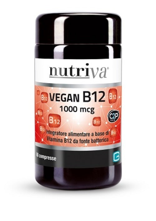 NUTRIVA VEGAN B12 60CPR 1000MC