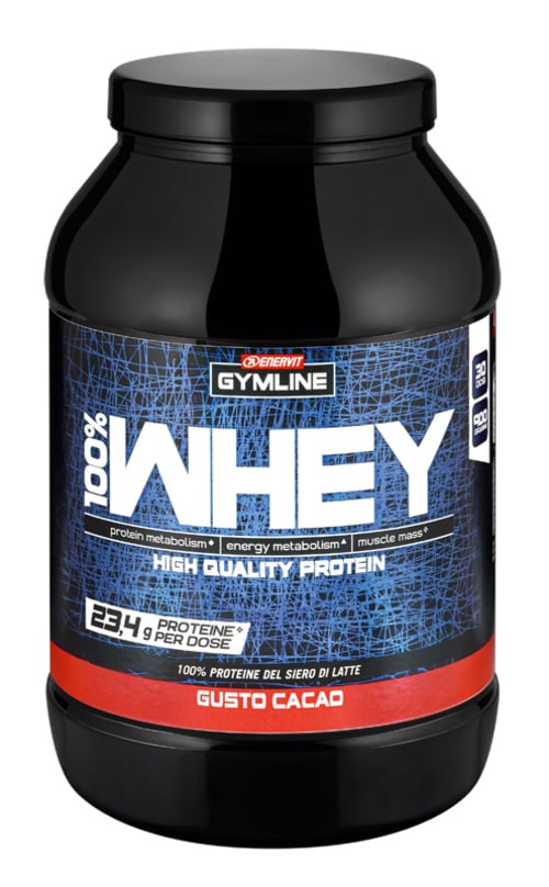 GYMLINE 100% WHEY C CACAO 900G