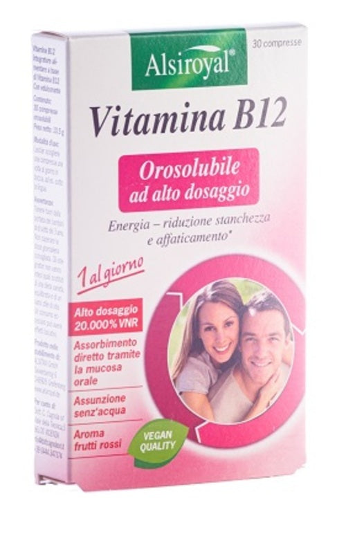 VITAMINA B12 OROSOL 30CPR ALSITA