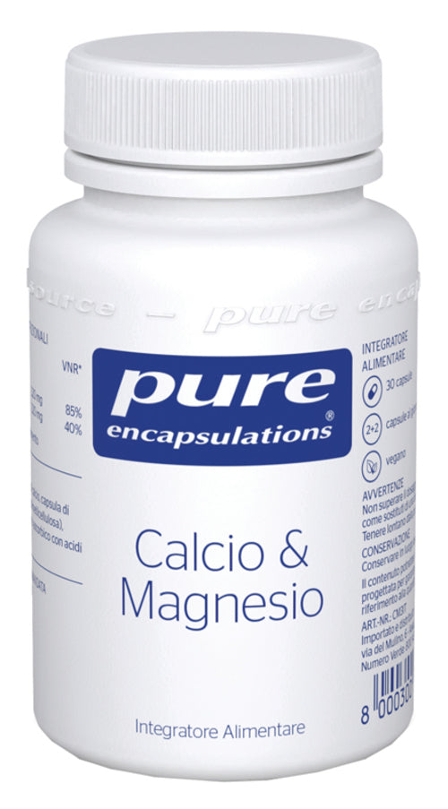 PURE ENCAPSUL CALCIO&MAGNESIO