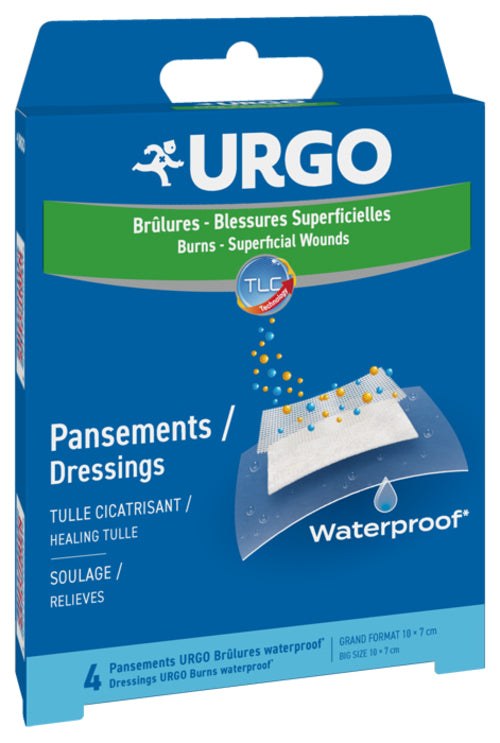 URGO USTIONI SUPERF WP10X7 4PZ