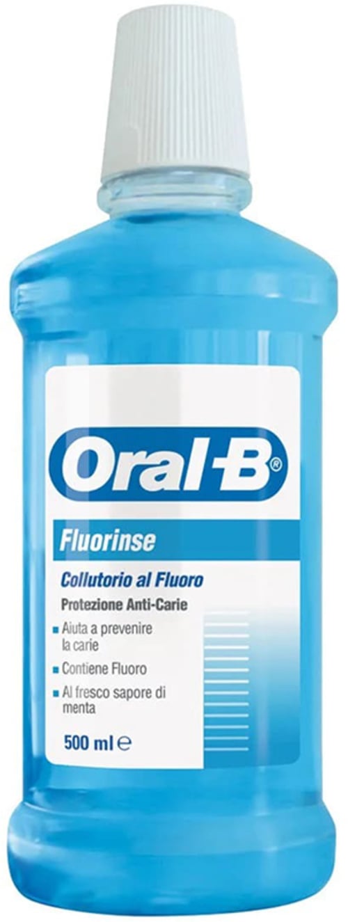 ORALB COLLUT FLUORINSE 500ML