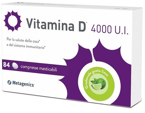 VITAMINA D 4000 UI 84CPR