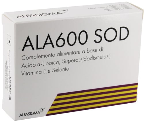 ALA 600 SOD 20CPR GMM